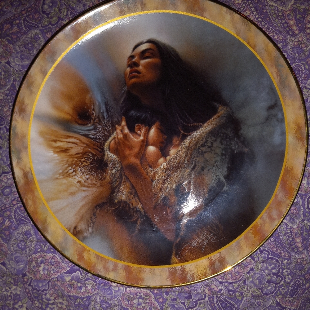 Precious love collector plate